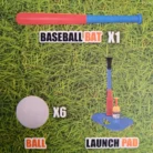 #KidsBaseball #TBallSet #ToddlerSports #OutdoorToys #HandEyeCoordination #ActivePlay #GiftForKids #BaseballTrainer