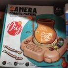 Pottery Wheel for Kids, DIY Ceramic Kit, Air Dry Clay Art, Kids Artist Studio, Educational Toys 6+, Camera Pottery Machine, Creative Birthday Gift, Children's Sculpting Set, Green Pottery Kit, STEM Craft Toy