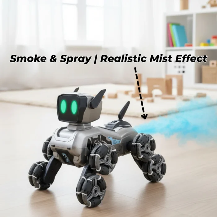 Remote control robot dog, Stunt robot toy, Gesture control RC car, Robot dog for kids