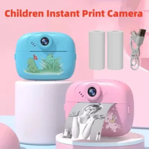 Thermal Paper Printing Camera Photo Camera for Kids Photographic Cameras Photocamera Portable Thermal Printer Tool for Children