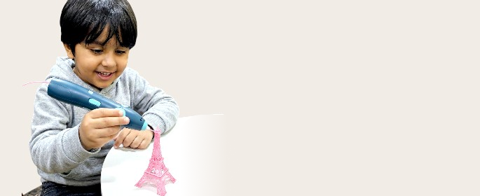 D Printing Pen Digital Display Rechargeable